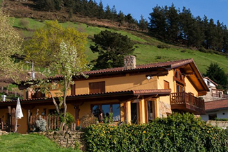 Hotel rural Gailurretan en Pais Vasco