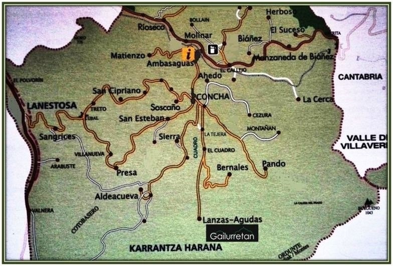 como llegar al Valle de Carranza