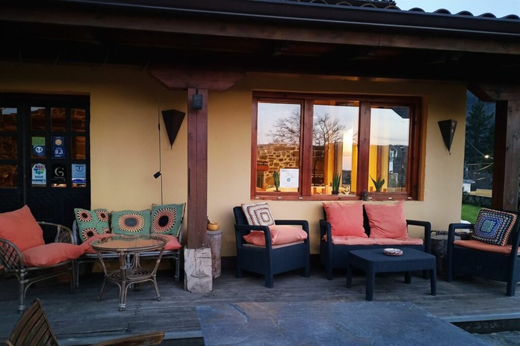 Terraza panoramica valle karrantza gailurretan — Gailurretan, Valle de Karrantza