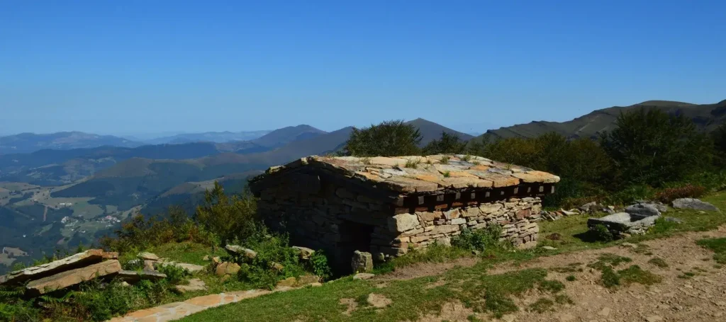 Cabañas y abrigos pastoriles de Ordunte